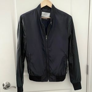 Zara Man Half Leather Jacket